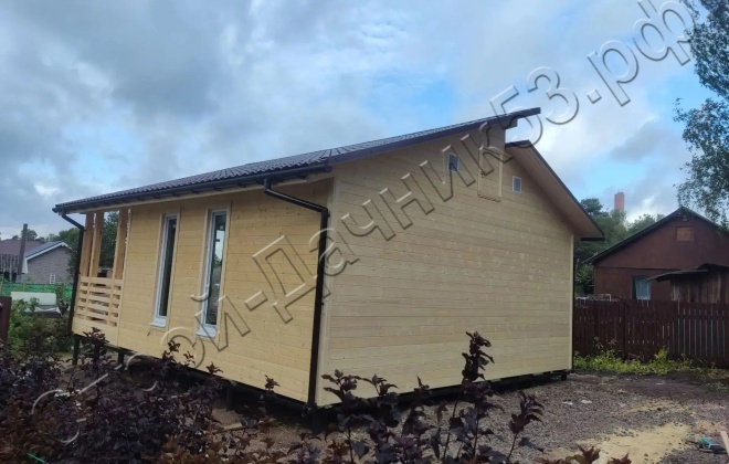 2 каркасный дом д–2, 9x9 м, 81 м², ленинградская область, выборгский район, посёлок советский (4)